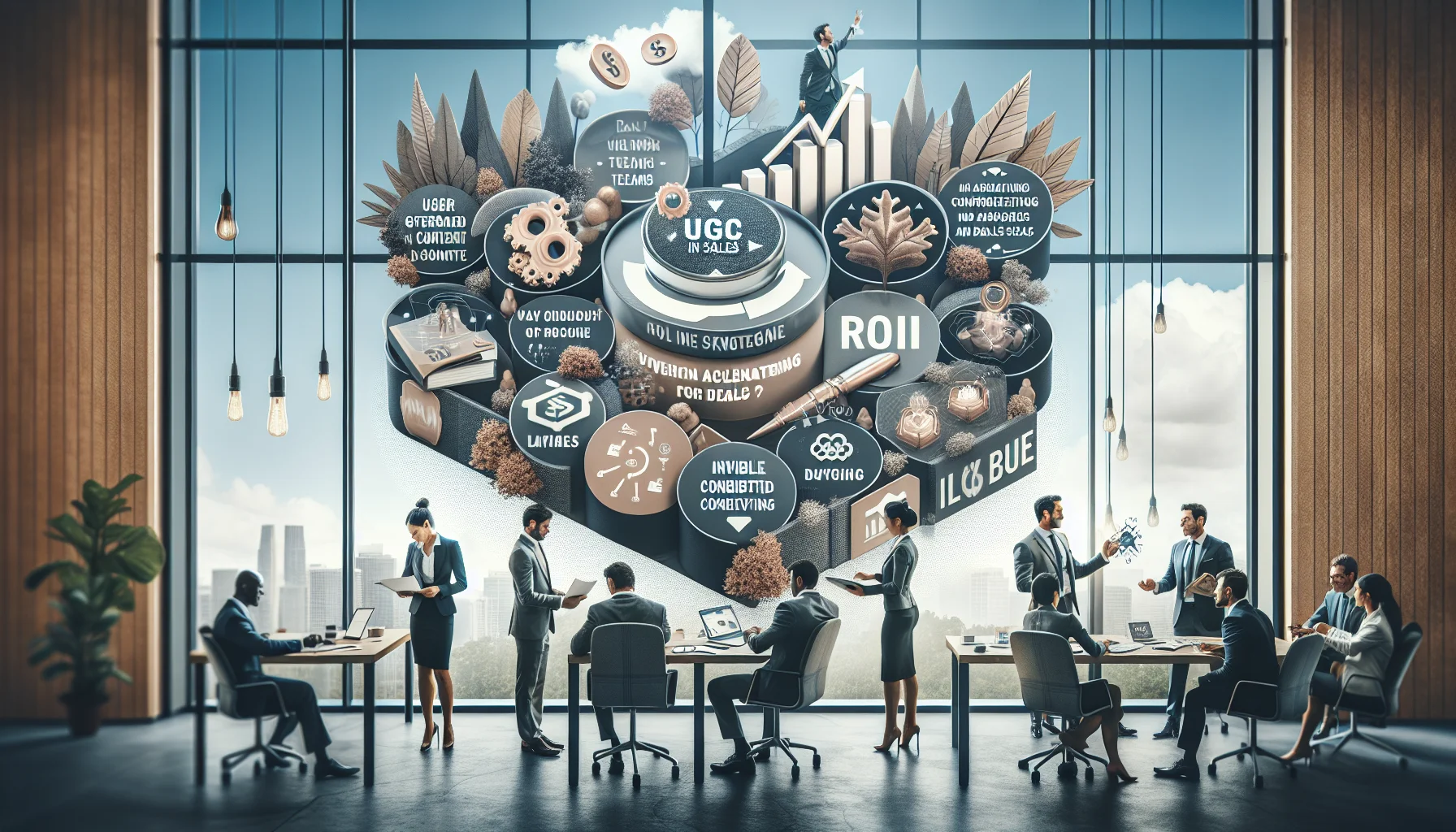 Reps creating UGC from sales teams to accelerate deals