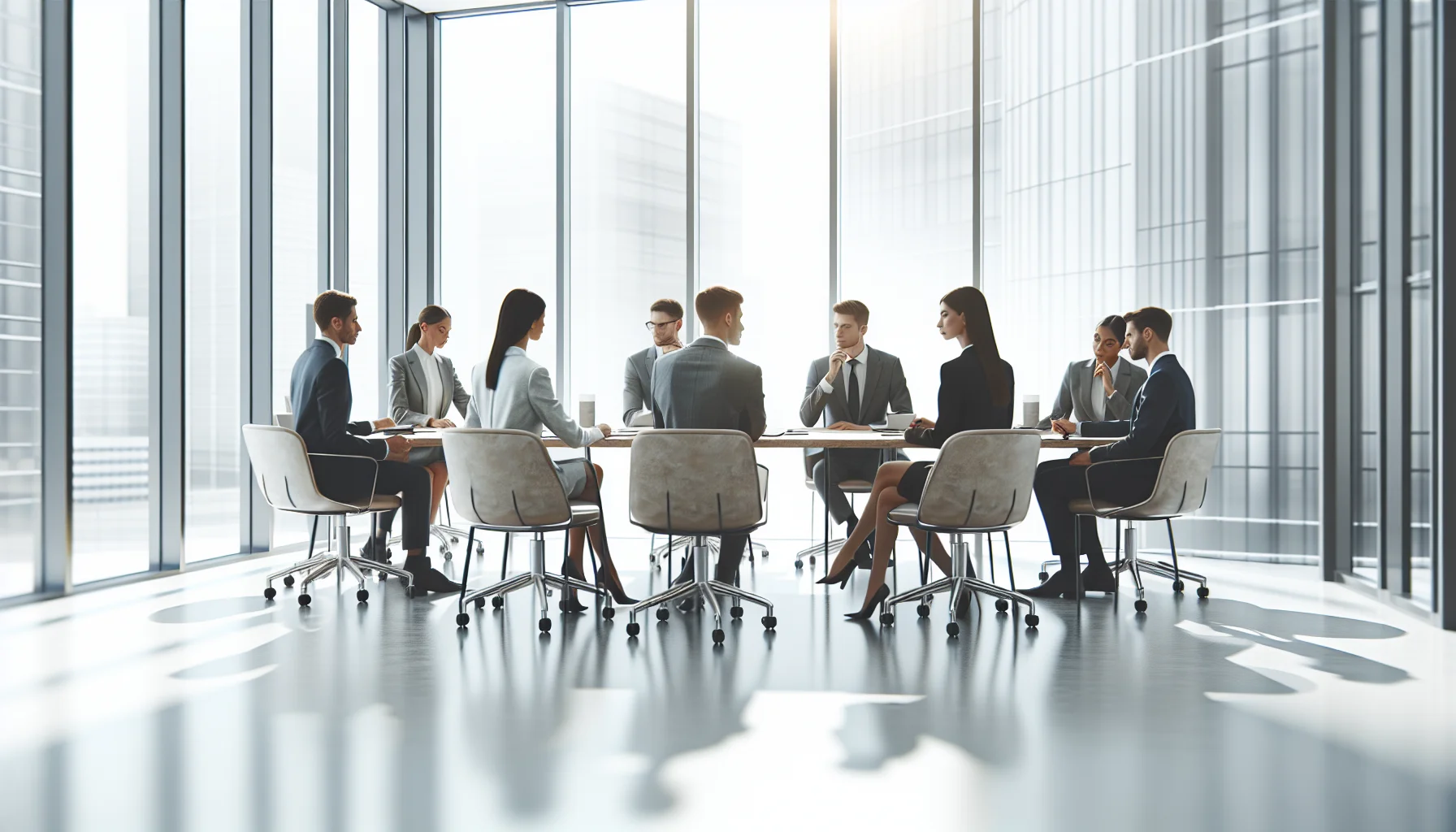 Leaders practicing empathy training via LMS in an online module