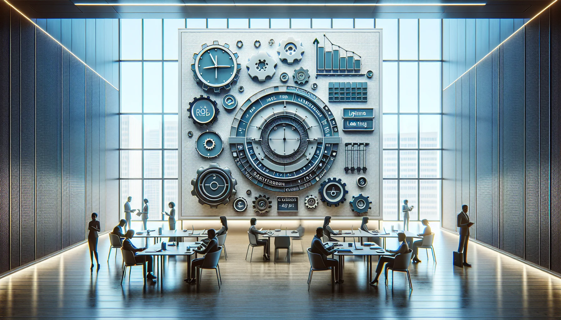Team viewing microlearning prompt: best time to learn schedule