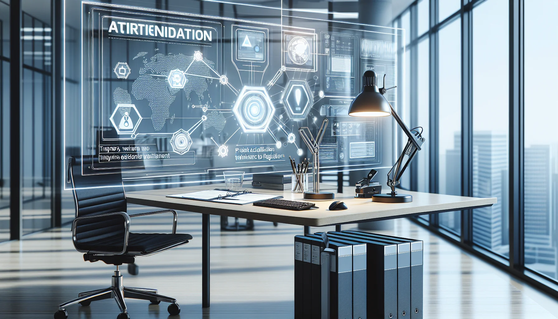 Audit-ready bundle labeled accreditation training evidence on laptop screen