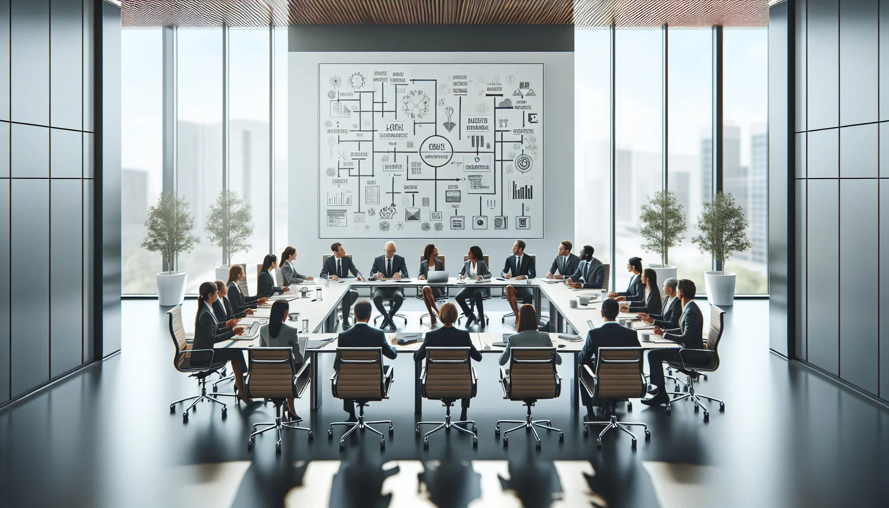 Cross-functional team planning to scale branching scenarios organization-wide