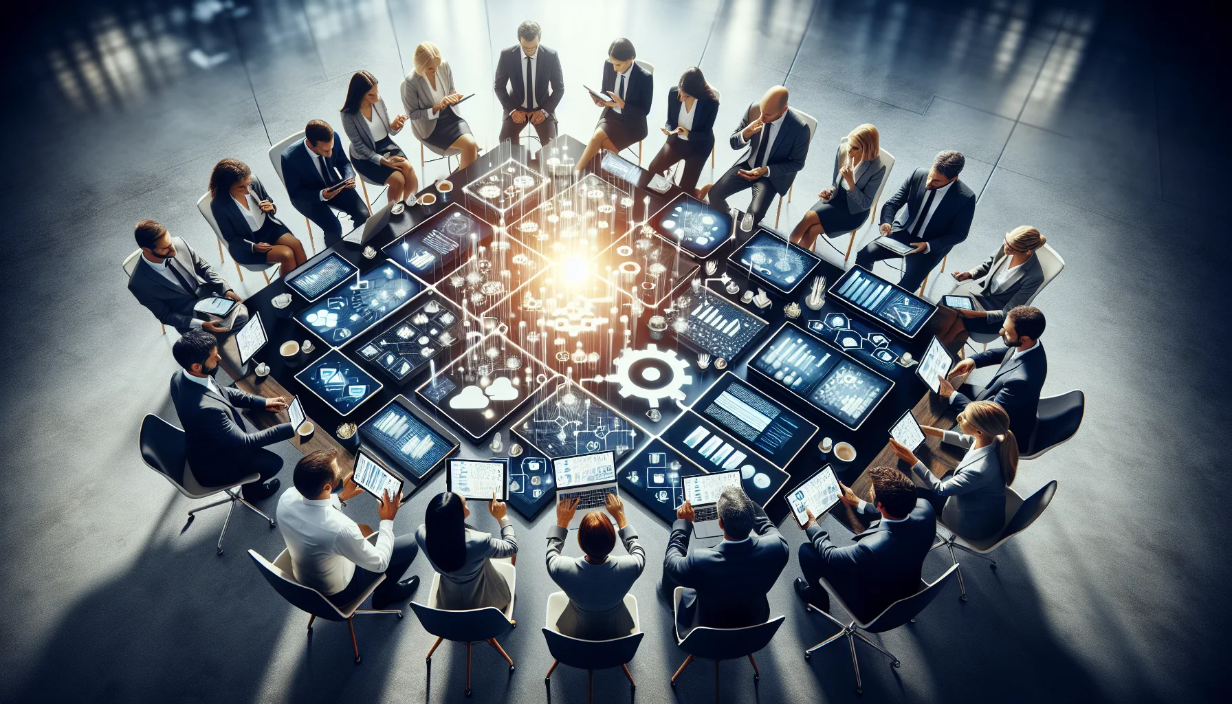 L&D team reviewing custom vs off-the-shelf AI cost chart
