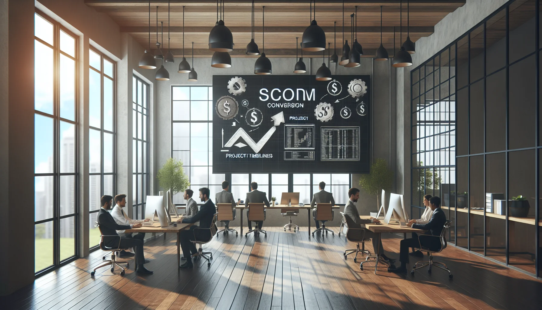 Team reviewing SCORM conversion services and xAPI statements