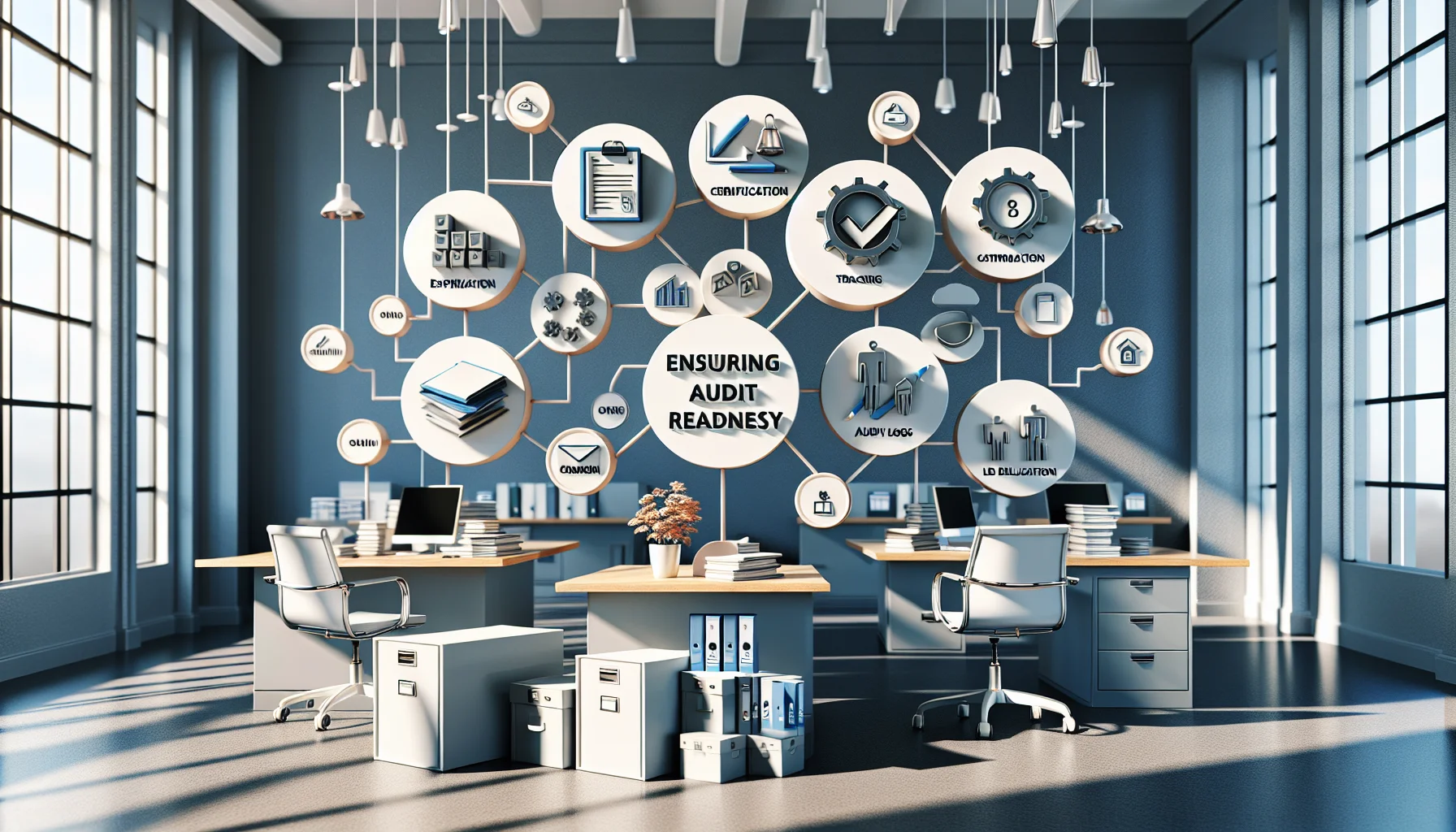 Compliance LMS dashboard showing audit-ready training reports and certificates