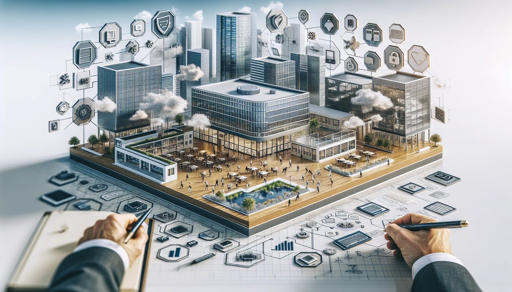 Security team reviewing zero-trust learning platform features on laptop