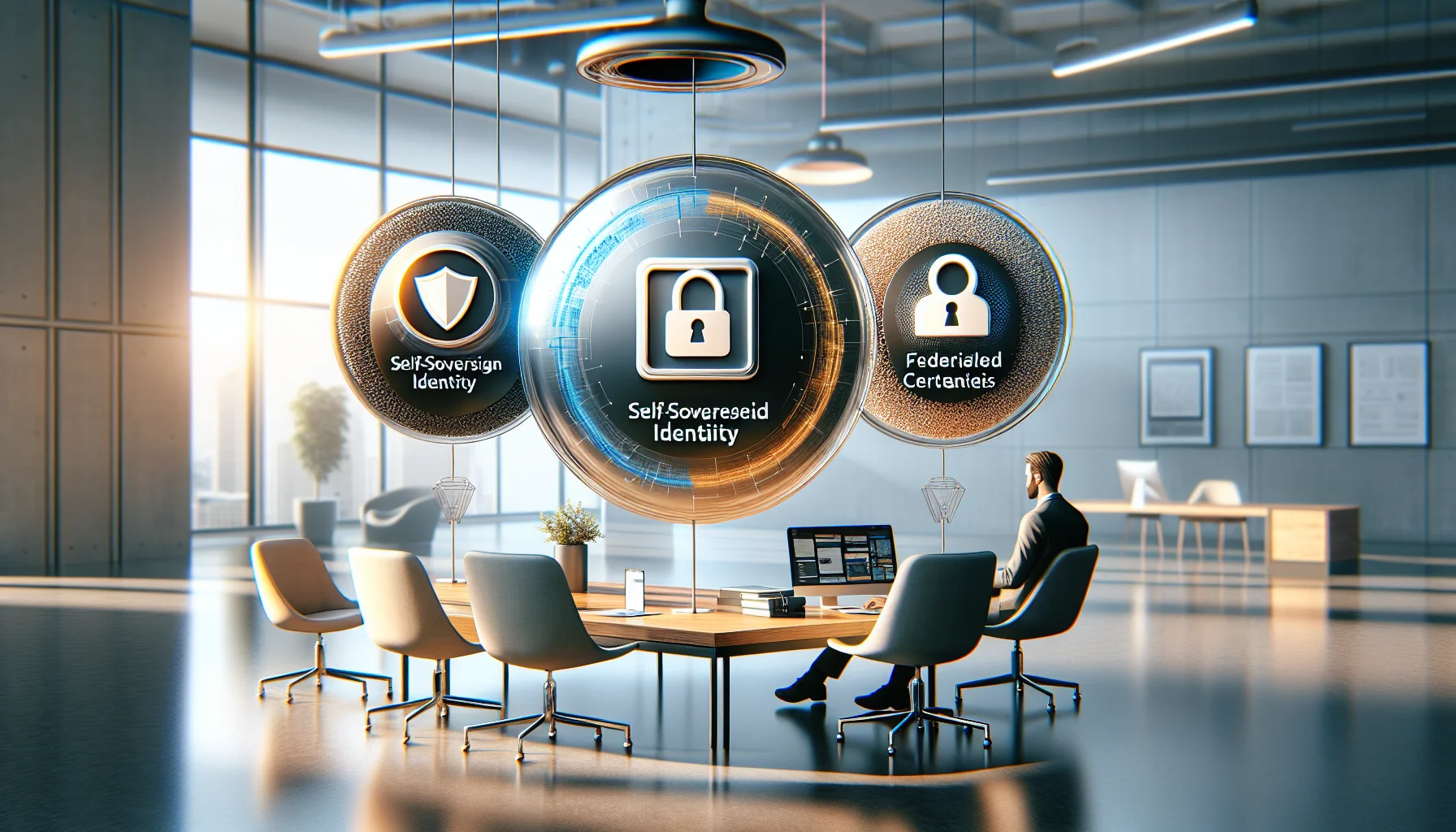 Enterprise team reviewing identity models verifiable credentials architecture
