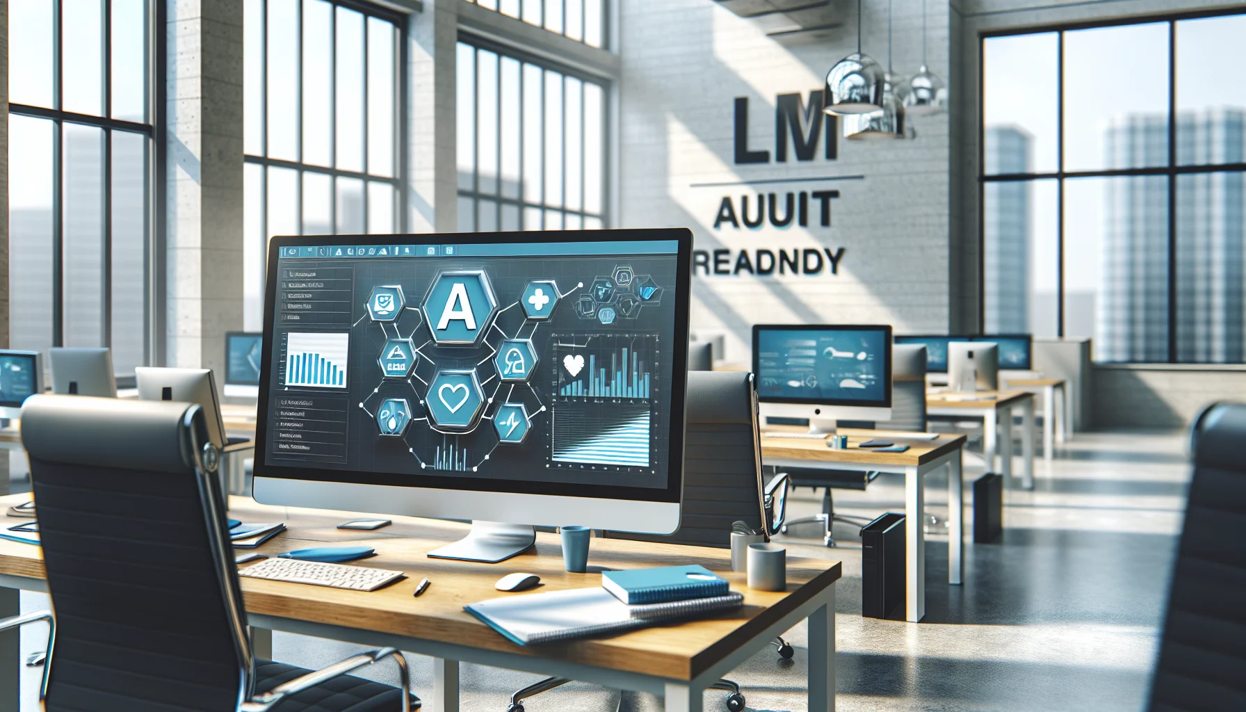 Compliance team reviewing LMS for regulated industries audit logs