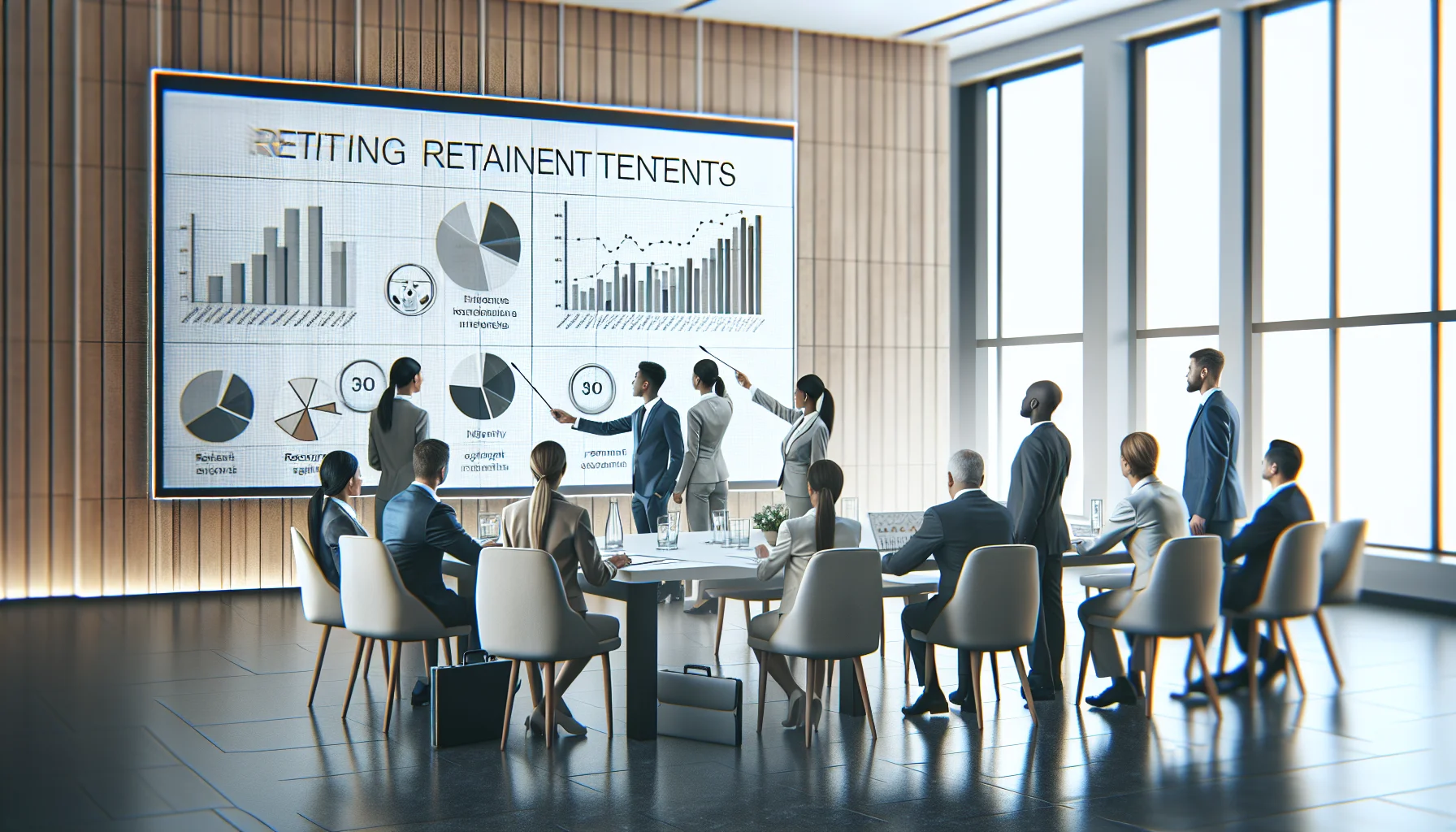 Hotel training dashboard showing retention incentives hospitality milestones