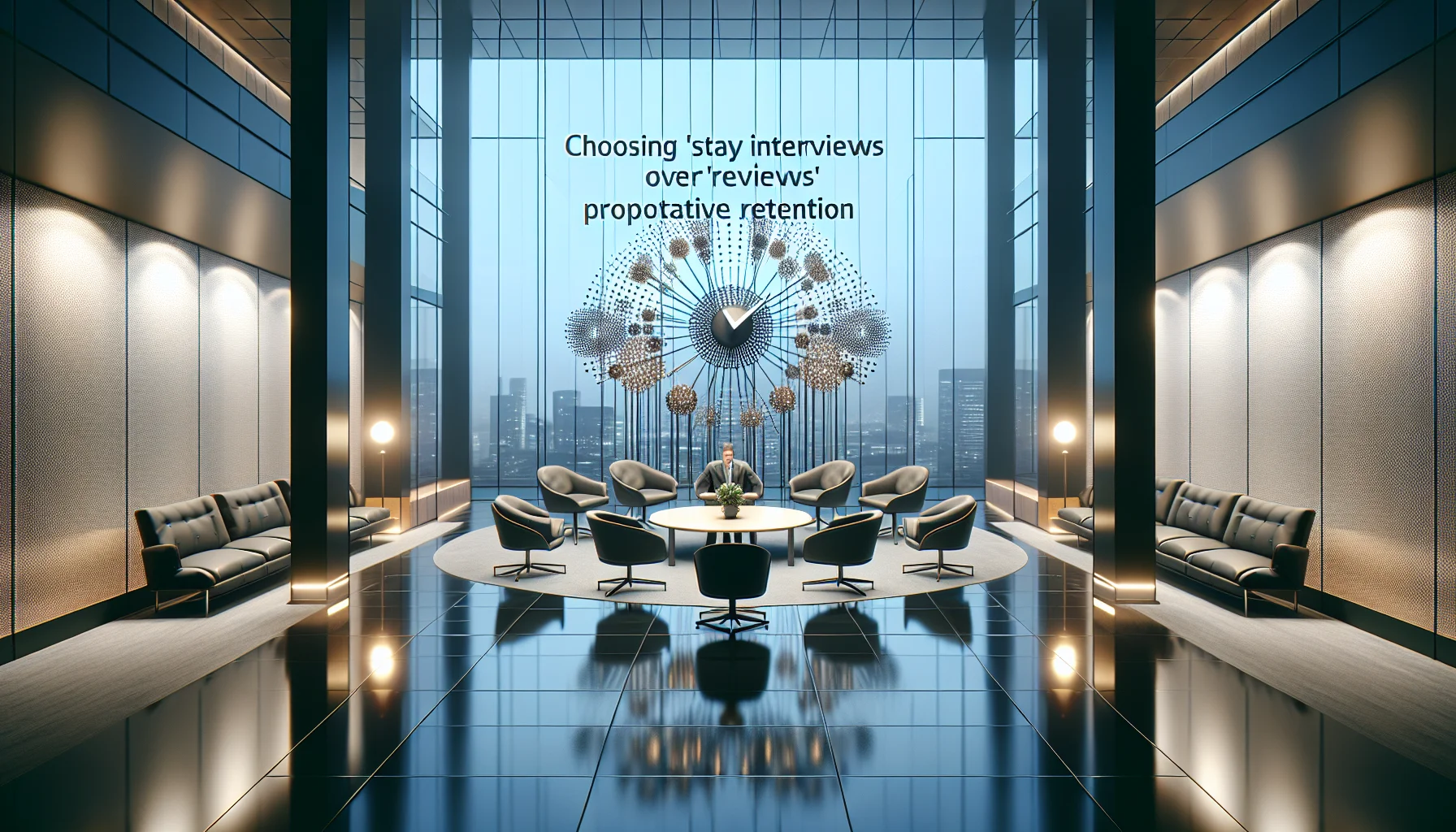 Manager conducting stay interviews vs reviews to improve retention
